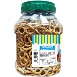 Крендели Семейка ОЗБИ с морской солью 450 г