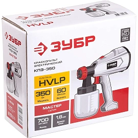 Краскопульт Зубр КПЭ-350 фото Краскопульт Зубр КПЭ-350