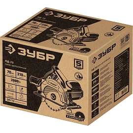Пила циркулярная Зубр ПД-75