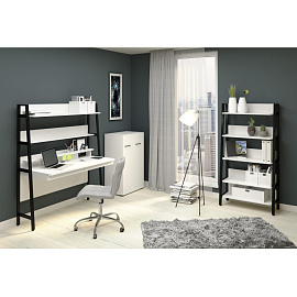 Шкаф закрытый Homeoffice (белый, 644x416x1062 мм)