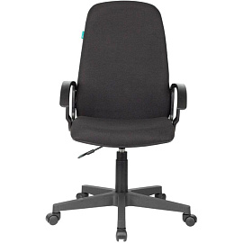 Кресло для руководителя Бюрократ CH-808LT черное (ткань, пластик) фото Кресло для руководителя Бюрократ CH-808LT черное (ткань, пластик)