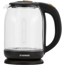 Чайник электрический Starwind SKG1052 чёрный (1382958)