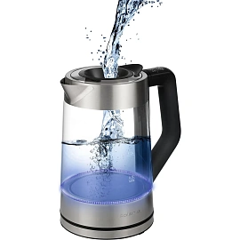 Чайник электрический Polaris PWK 1711CGLD серебристый