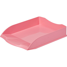 Лоток горизонтальный для бумаг Attache Selection пластиковый красный и серый (2 штуки в упаковке)