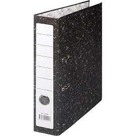 Папка-регистратор Attache Economy 70 мм чёрная бумага