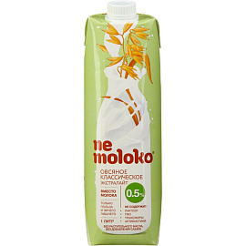 Напиток растительный Nemoloko Экстралайт овсяный 1 л