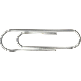 Скрепки канцелярские 28 мм Attache Economy стальные оцинкованные (50 штук в упаковке)