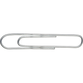 Скрепки канцелярские 50 мм Выбор есть (Attache Economy) стальные оцинкованные (100 штук в упаковке)