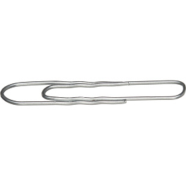 Скрепки канцелярские 50 мм Выбор есть (Attache Economy) стальные оцинкованные (100 штук в упаковке)