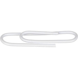 Скрепки канцелярские 28 мм Attache Economy металлические с полимерным покрытием (50 штук в упаковке)