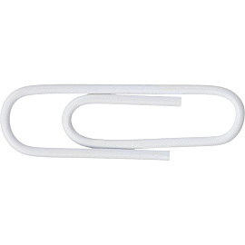 Скрепки канцелярские 28 мм Attache Economy металлические с полимерным покрытием (50 штук в упаковке)