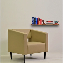 Диван двухместный Ретро Р-2 синий искусственная кожа