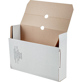Короб архивный гофрокартон Attache 258x75x320 мм белый до 750 листов (5 штук в упаковке)