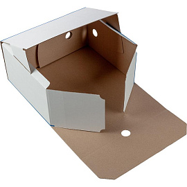 Короб архивный гофрокартон Attache 255x320x150 мм синий до 1500 листов (5 штук в упаковке)