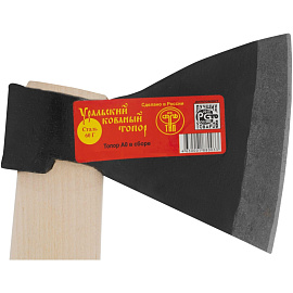 Топор кованный 890/1200 г деревянное топорище АО (21661)