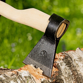 Топор кованый 680/900 г деревянное топорище Б (21670)