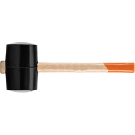 Киянка резиновая 1130 г черная резина деревянная рукоятка Sparta (11161) фото Киянка резиновая 1130 г черная резина деревянная рукоятка Sparta (11161)