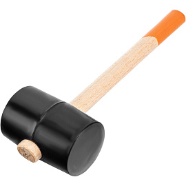 Киянка резиновая 1130 г черная резина деревянная рукоятка Sparta (11161) фото Киянка резиновая 1130 г черная резина деревянная рукоятка Sparta (11161)