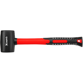 Киянка резиновая 225 г черная резина фибергласовая рукоятка Matrix (11175) фото Киянка резиновая 225 г черная резина фибергласовая рукоятка Matrix (11175)