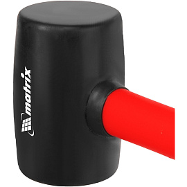 Киянка резиновая 225 г черная резина фибергласовая рукоятка Matrix (11175) фото Киянка резиновая 225 г черная резина фибергласовая рукоятка Matrix (11175)