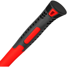 Киянка резиновая 450 г черная резина фибергласовая рукоятка Matrix (11185)