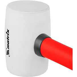 Киянка резиновая 225 г белая резина фибергласовая рукоятка Matrix (11195) фото Киянка резиновая 225 г белая резина фибергласовая рукоятка Matrix (11195)