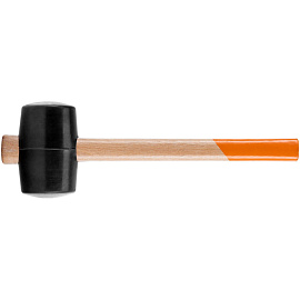 Киянка резиновая 680 г черная резина деревянная рукоятка Sparta (111555)