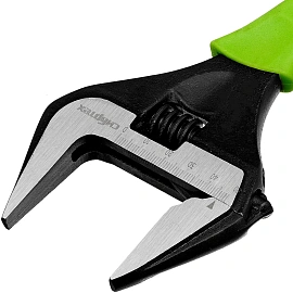 Ключ разводной тонкие губки фосфатированный 250 мм Сибртех 15536