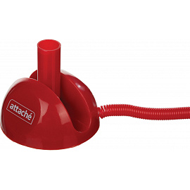 Ручка шариковая на подставке Attache цвет чернил синий с пружиной и липучкой (толщина линии 0.35 мм)