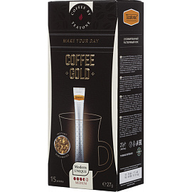 Кофе порционный растворимый Teatone Gold 15 стиков по 1.8 г