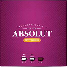 Кофе в капсулах для кофемашин Absolut Drive Cappuccino with milk (16 штук в упаковке) фото Кофе в капсулах для кофемашин Absolut Drive Cappuccino with milk (16 штук в упаковке)