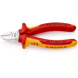 Бокорезы VDE L-140 мм KNIPEX KN-7006140