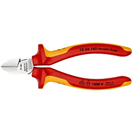 Бокорезы VDE L-140 мм KNIPEX KN-7006140