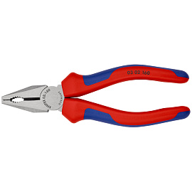 Плоскогубцы комбинированные L-160 мм KNIPEX (KN-0302160)