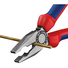 Плоскогубцы комбинированные L-180 мм KNIPEX (KN-0302180)