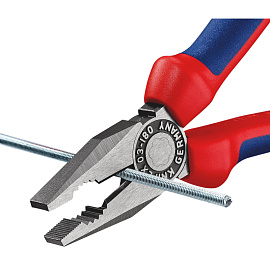 Плоскогубцы комбинированные L-180 мм KNIPEX (KN-0302180)