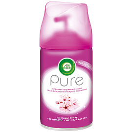 Баллон сменный для автоматического освежителя Air Wick Розовая магнолия и цветущая вишня 250 мл