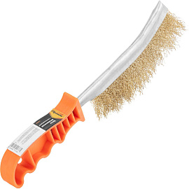 Щетка металлическая с пластмассовой ручкой Sparta (748505)