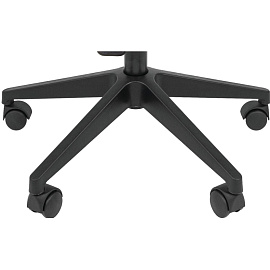 Кресло офисное Chairman CH661 черное (ткань, пластик)