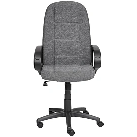 Кресло для руководителя TetChair CH747 серое (ткань, пластик)