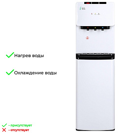 Кулер Ecotronic K41-LXE белый/черный (нагрев и охлаждение)