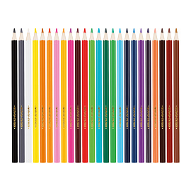 Карандаши цветные Мульти-Пульти "Енот в Индии", 24цв., заточен., картон, европодвес