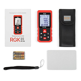 Лазерный дальномер RGK DL100 (4610011875076) фото Лазерный дальномер RGK DL100 (4610011875076)