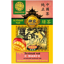 Чай листовой зеленый Shennun 100 г (манго)