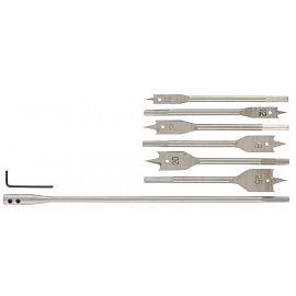 Набор сверл перовых по дереву Matrix 6 предметов (70406)