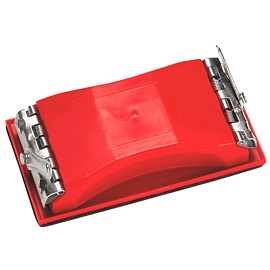 Брусок для шлифования 160х85 мм пластиковый с зажимами Matrix 75820