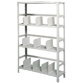 Стеллаж металлический Cobalt МС-264 (4 полки, 1000x600x2000 мм)