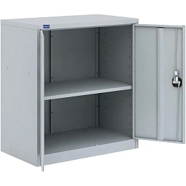 Шкаф металлический (архивный) для документов Cobalt ШАМ (серый, 850x400x930 мм)
