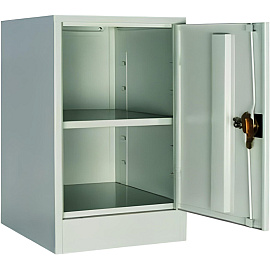 Шкаф металлический (архивный) для документов Cobalt ШАМ (серый, 425x500x680 мм)