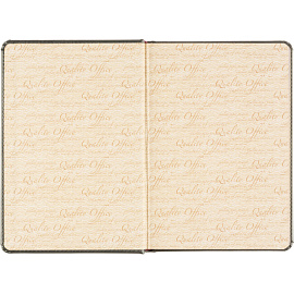 Ежедневник недатированный Attache Sidney Nebraska искусственная кожа A5 136 листов серый (золотистый обрез) фото Ежедневник недатированный Attache Sidney Nebraska искусственная кожа A5 136 листов серый (золотистый обрез)